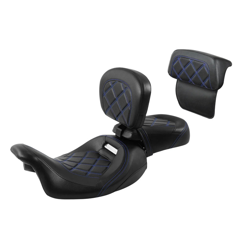Harley CVO Street Glide Rider Driver Passenger Seats & Backrests (2014-2023)