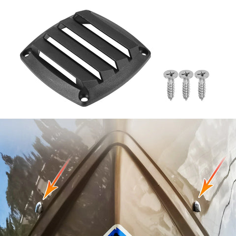 Boat Marine 4 x Air Exhaust Ventilator Louvered Grille Cover Vent