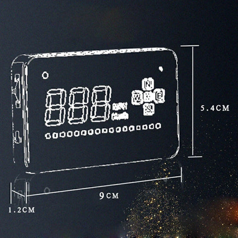 Over Speed Warning Speedometer 3.5" A2 GPS Car Head Up Display HUD (2020-2023)