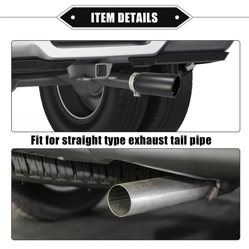 Toyota Tacoma 2.8" Inlet 8.5" Length Exhaust Tip Tailpipe (2005-2023)