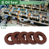 Oil Seal / 19x35x7mm / Seal Ring Rotary Shaft Seal FKM Rubber 5 Pcs