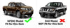 Nissan Navara NP300 Chrome Tailgate Cover Trim (2014-2016)