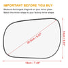 Toyota RAV4 Left Driver Side Non-Heated Mirror Glass (2013-2018)