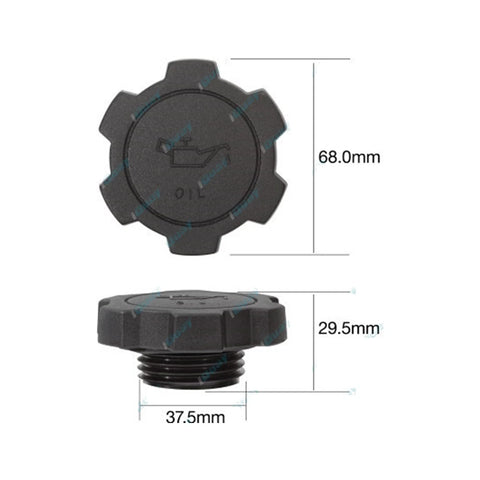 Toyota Hilux KUN26R 3.0L 1KD-FTV Engine Oil Filler Cap (2006-2015)