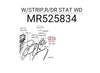 Mitsubishi Lancer Quarter Glass Rubber Seal (2001-2013)