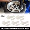 Motorcycle Tire Changer 5 x Demount Head Plastic Insert 2.24x0.91x0.87