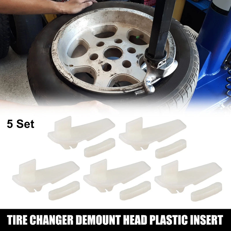 Motorcycle Tire Changer 5 x Demount Head Plastic Insert 2.24x0.91x0.87