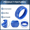 Dodge RAM (18 - 22) Blue 1 Pc Headlight Fog Light Switch Knob Cover Ring