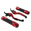 Thruxton R / Street Cup CNC Brake Clutch Levers & Handlebar Grips Set (2016-2023)