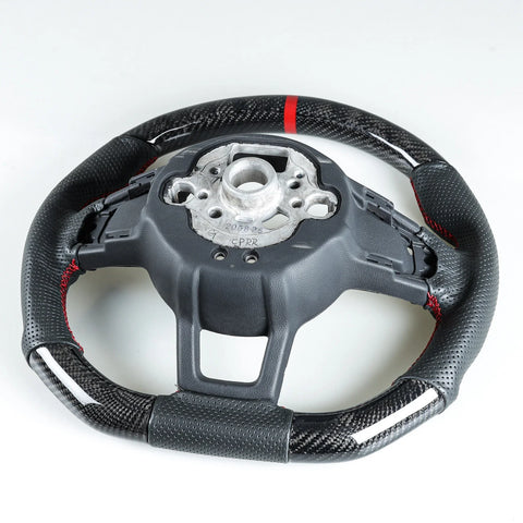 VW Golf GTI Jetta Polo Scirocco Tiguan Steering Wheel Cover (2006-2023)