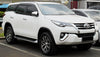 Toyota Fortuner Rear Bumper Step Guard Scuff Plate Cover (2015-2023)