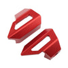 Kawasaki Z1000 Red Front Brake Clutch Line Hose Clamps (2014-2016)