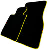 BMW X5 Series F15 SUV with Yellow Trim Black Floor Mats (2013-2018)