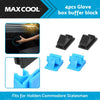 Holden Commodore VY VZ WK WL 4 x Glove Box Hinge Clips & Bumpers (2000-2007)