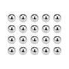 Bearing Keychain Wheel 100pcs Precision Balls 3mm Solid Chrome Steel G10
