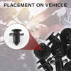 Infiniti FX50 / M35h Front Fender Skirt Clip 10 x (2009-2013)