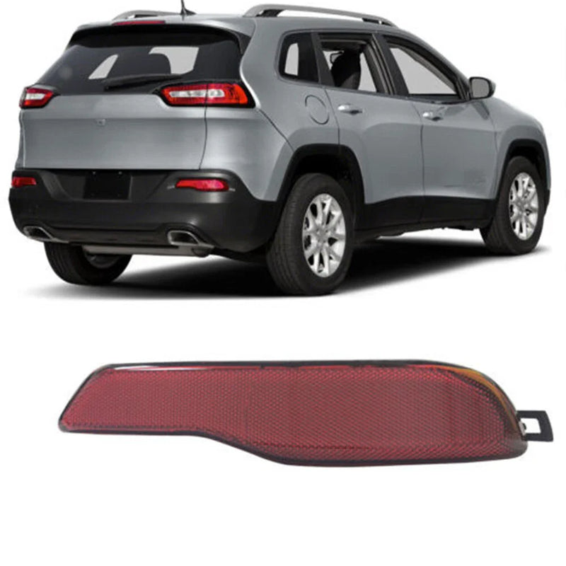 2014-2018 Jeep Cherokee Red Rear Bumper Reflector Lens (2014-2018)