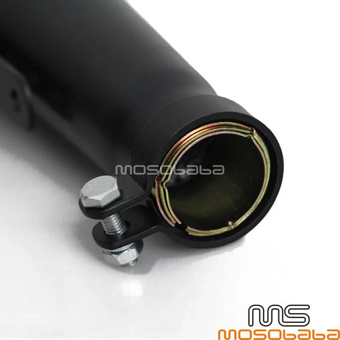 Cafe Racer 18" Reverse Cone Shorty Exhaust Muffler Pipes