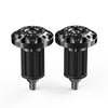 7/8" Motorcycle Dirt Bike Handlebar Grip End Cap Plug Slider - Black
