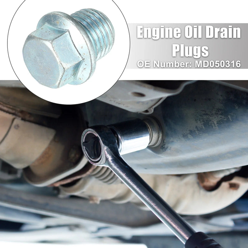 Mitsubishi M14x1.5 Oil Drain Plug with Washer (2001-2023)