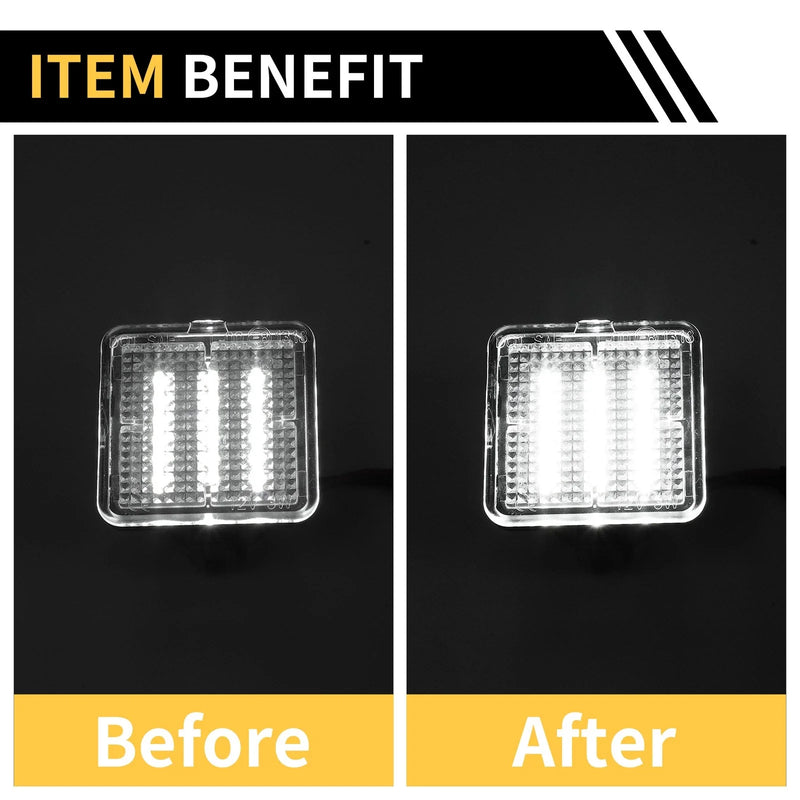 Toyota Tundra (2014-2019) Clear Lens License Plate Light Tag Lamp