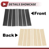 Ford Flex (2009-2015) Carbon Fiber Black 8 Pcs Door Pillar Window Trim