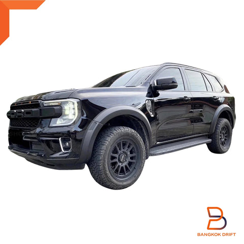 Ford Everest UB U704 Matte Black Fender Flares (2022-2024)
