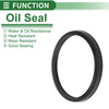 Oil Seal 63x71x5mm Seal Ring Rotary Shaft Seal NBR Rubber 5 Pcs