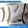 BMW X5 X6 E70 E71 E72 Inner Door Panel Handle Beige (2007-2013)