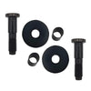 Chevy GMC Cadillac Hummer Black Tailgate Door Latch Striker Bolts