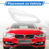 BMW X1 1 x Front Left Headlight Lens Cover (2010-2015)