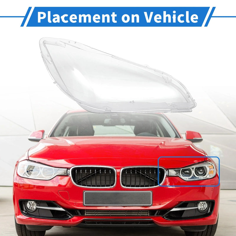 BMW X1 1 x Front Left Headlight Lens Cover (2010-2015)