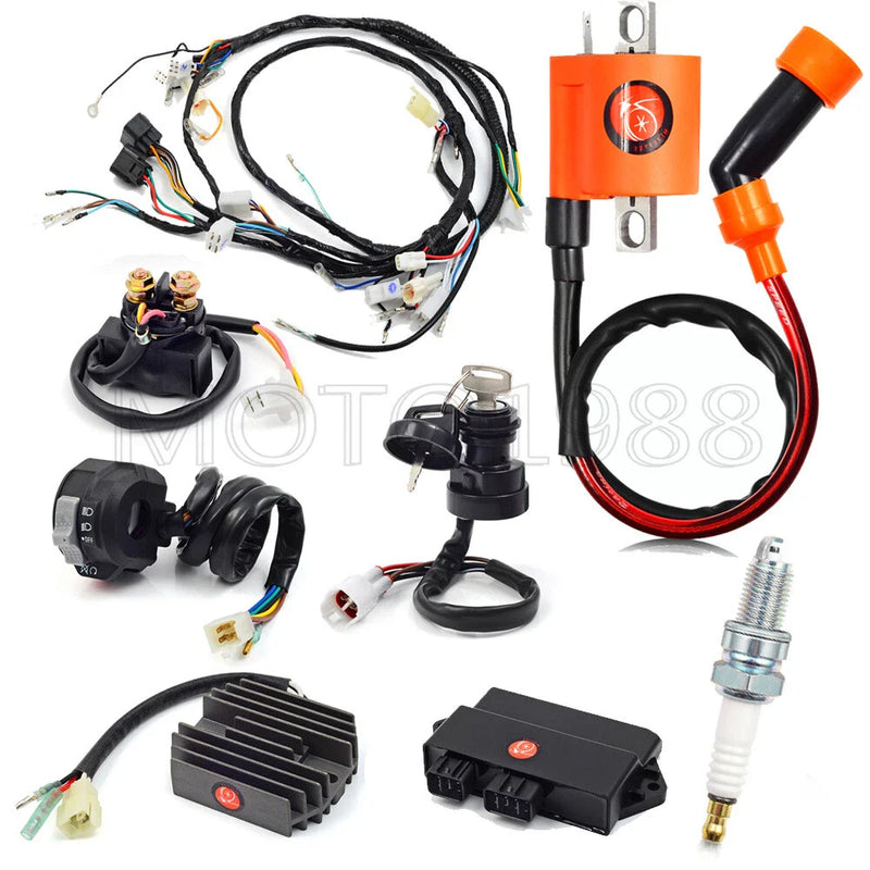 Yamaha Warrior 350 YFM350X Ignition Coil Wire Harness CDI Kit (1997-2001)