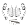 Harley Touring Engine Guard 1-1/4" Chrome Footpeg Footrest Mount