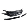 Honda Civic Coupe Sedan Front Upper Bumper Mesh Grille (2016-2018)