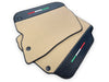 Ferrari 812 Superfast Beige Floor Mats (2017-2023)