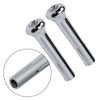 Buick Chevrolet Pontiac 2x Chrome Door Lock Knobs (1971–1988)