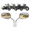 Harley Davidson Sportster XL 1200 883 Chrome Rear View Mirrors (2004-2023)