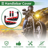 Motorcycle Handlebar Cover 1 Motorcycle Hand Grips Cover Diamond Pattern