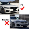 BMW 5 Series G30 G31 M Sport Front Bumper Splitter Lip Canard (2017-2020)