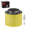 Honda TR200 Fat Cat 2x Air Filter Element and Spark Plug (1986–1987)