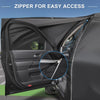 Toyota Sienna Waterproof Car Cover (210D-PU, Black)