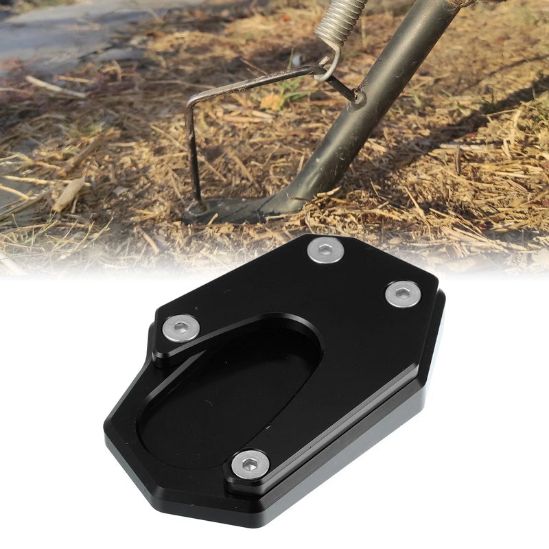 Suzuki V-Strom1050 Kickstand Plate Pad Aluminum Alloy Black (2020–2024)