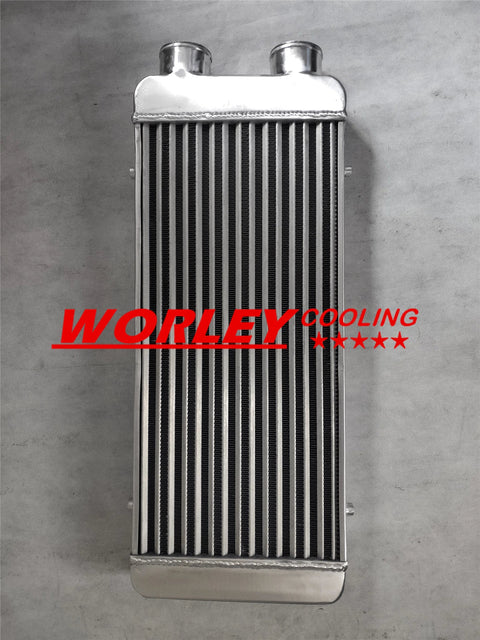 QLD Front Mount Aluminum Turbo Intercooler 600x300x75mm
