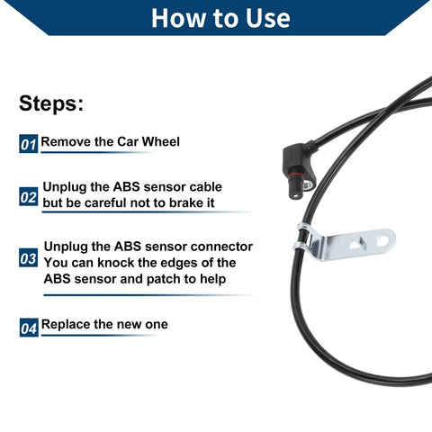 Chevrolet Suburban Right ABS Wheel Speed Sensor