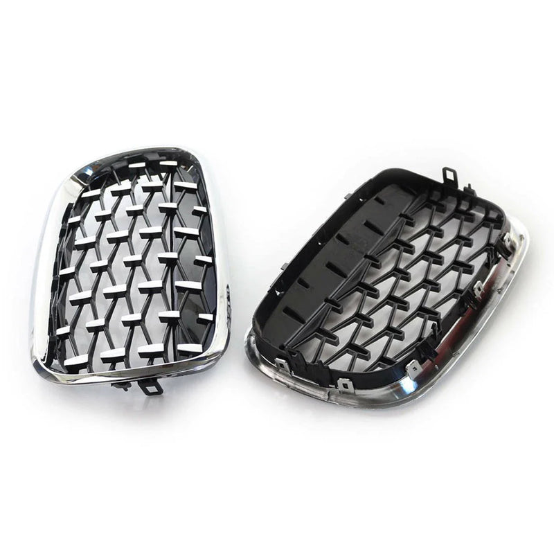 BMW X5 E70, X6 E71, E72 Hybrid 2 x Kidney Radiator Grille (2007-2013)