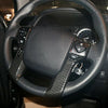 Toyota Tacoma 2 x Carbon Fiber Style Steering Wheel Covers (2016-2020)