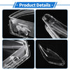Toyota Prius Front Left Headlight Lens Cover (2010-2012)