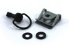 Originale Nero 19mm dzus / 1x / Fissaggio Anello D + Clip + Rondelle carenatura