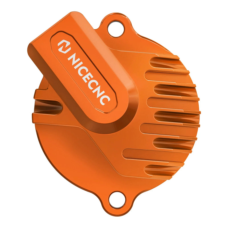 KTM 690 Duke / SMC R / Enduro Orange Right Engine Oil Filter Cover (2012-2023)
